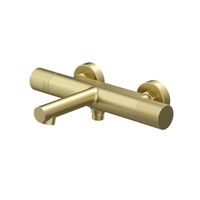 Смеситель для ванны с термостатом IDDIS Duna без аксессуаров, матовое золото арт-DUNMG02i74WA — фото 2, Смеситель для ванны