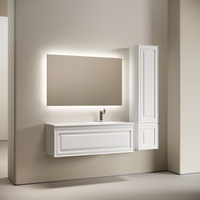 Тумба подвесная SANCOS Very правая 1195х445х406, c одним ящиком оснащенным доводчиками, Bianco , арт. арт-VR120RW — фото 3, Тумбы под раковину