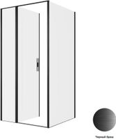 Душевой уголок Allen Brau Priority 100x100 3.31030.BBA + 3.31048.BBA черный браш 3.31030.BBA + 3.31048.BBA — фото 5, Прямоугольные душевые уголки