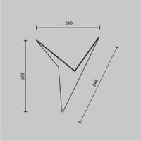 Товар: Настенный светильник (бра) Technical C808WL-L3B - фото 6 Настенный светильник (бра) Technical C808WL-L3B — фото 6, Бра