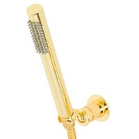 ERMITAGE MINI См-ль д/ванны моноком. внешний, с ручным душем, ручка латунь, золото 31418 — фото 3, Смеситель для ванны