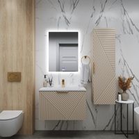 Товар: Тумба подвесная "БЛИСС-60 см" с 1 ящ. беж. матовая (ум. Блисс-60 см.) 106045 - фото 3 Тумба подвесная "БЛИСС-60 см" с 1 ящ. беж. матовая (ум. Блисс-60 см.) 106045 — фото 3, Тумбы под раковину