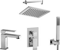 Набор смесителей Paffoni Elle 5 в 1 (сет 13) (с внутренней частью) 00255131 — фото 13, Готовые комплекты для ванной комнаты