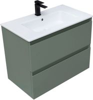 Тумба под раковину Allen Brau Eclipse 80 1.E1002.CGM олива матовый — фото 7, Тумбы под раковину