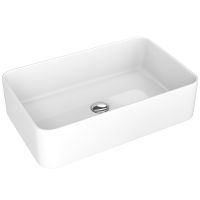 У18293 Раковина Олимпия 56 белая белый JORNO — фото 1, Раковины накладные