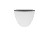 Унитаз BERGES подвесной PUMA XL Rimless 55 см, сиденье дюропласт Toma Slim SO, микролифт, быстросъем арт-082126 — фото 10, Подвесные унитазы