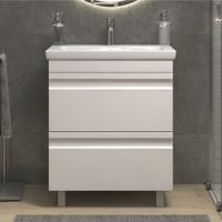 Тумба под раковину VIGO Holly 70 напольная белый (040) — фото 2, Тумбы под раковину