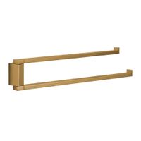 Товар: Полотенцедержатель COLOMBO DESIGN MINI Q B5012.OM двойной цвет золото матовое - фото 1 Полотенцедержатель COLOMBO DESIGN MINI Q B5012.OM двойной цвет золото матовое — фото 1, Полотенцедержатели