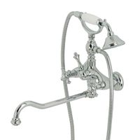 PRESTIGE См-ль д/ванны внешний, c поворотным изливом, хром арт-31596 — фото 2, Смеситель для ванны