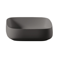 Раковина Artceram Cognac Quadro накладная без отверстий цвет Blue denim арт-COL008 37 00 — фото 1, Раковины накладные