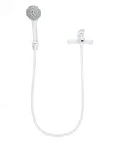 Orange Loop M26-100w смеситель для ванны/душа однорычажный с душевым набором, белый — фото 5, Смеситель для ванны