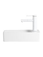 Товар: Agger Раковина подвесная левая санфарфор, белый глянец арт-ASH131375L - фото 8 Agger Раковина подвесная левая санфарфор, белый глянец арт-ASH131375L — фото 8, Раковины подвесные