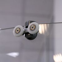 Душевая кабина RGW AN-208 80x80x200, полукруглая, раздвижные двери, профиль матовый хром, стекло прозрачное, арт-381320888-12 — фото 10, Душевые кабины