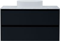 Тумба под раковину Allen Brau Activity 120 1.34007.AM антрацит матовый/черный браш — фото 9, Тумбы под раковину