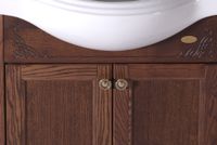 Комплект мебели для ванной Салерно 65 (Белый Патина Серебро) арт-969501 — фото 8, Комплекты мебели для ванной