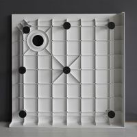 Товар: Душевой поддон квадратный RGW SMC-C-088 Белый 800x800 12350188-01 - фото 4 Душевой поддон квадратный RGW SMC-C-088 Белый 800x800 12350188-01 — фото 4, Стеклопластиковые душевые поддоны