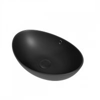 Раковина чаша Maretti EN13NS48-560, черная — фото 1, Раковины накладные