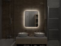 Товар: Зеркало арт-АДХ-02-60/70-14 - фото 3 Зеркало арт-АДХ-02-60/70-14 — фото 3, Зеркала в ванную комнату