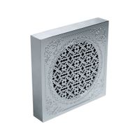 Товар: VENTILATORO Вентилятор д/ванной комнаты D120 mm, с декоративной решеткой 180x180 mm, хром арт-23005 - фото 1 VENTILATORO Вентилятор д/ванной комнаты D120 mm, с декоративной решеткой 180x180 mm, хром арт-23005 — фото 1, Вытяжные вентиляторы