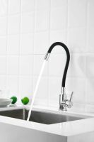 Смеситель для кухни с гибким изливом BELZ , черный арт-B73809-7 — фото 4, Смесители для кухни