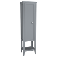 62241 Valarte Пенал 55 см левый цвет серый матовый VITRA — фото 3, Пеналы для ванной комнаты