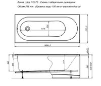 Товар: Акриловая ванна Aquanet Lotos 170x75 00309624 - фото 13 Акриловая ванна Aquanet Lotos 170x75 00309624 — фото 13, Акриловые ванны