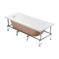 Монтажный комплект для ванны ЛАММА 150х70 см. (рама, слив-перелив с сифоном, крепеж к стене, крепеж 1WH501748 — фото 5, Ванны и комплектующие