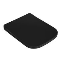 Сиденье для унитаза Grossman GR-4445BMS тонкое,черное,1 место GR-49K4145BMS — фото 3, Сиденья для унитаза