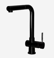 Смеситель для кухни Webert Lisbona , черный арт-LS940302560 — фото 1, Смесители для кухни