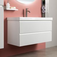 Тумба под раковину Aquanet Альтера 70 белый матовый 00337155 — фото 14, Тумбы под раковину