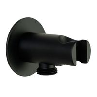 Товар: ERMITAGE MINI Держатель для ручного душа со штуцером, черный матовый 30865 - фото 1 ERMITAGE MINI Держатель для ручного душа со штуцером, черный матовый 30865 — фото 1, Держатели для душа