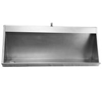 Писсуар коллективный антивандальный L 2400 мм левый арт-ПКА2400ммлев — фото 2, Писсуары