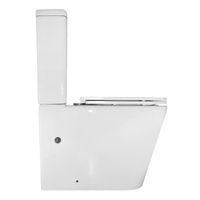 Унитаз-компакт Azario Etéreo 640х370х810 напольный, безободковый, система смыва "Скрытое Торнадо", с быстросъемным сиденьем микролифт арт-AZ-8203 — фото 12, Напольные унитазы