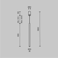 Подвесной светильник Maytoni MOD160PL-L6WK — фото 2, Подвесные светильники