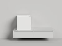 Раковина накладная ARMONIA SQUARE TOP 03 
без отверстия под смеситель 130523TM — фото 6, Раковины