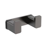 Tivoli Крючок двойной латунный, металл арт-AQM7302GM — фото 1, Крючки для полотенец