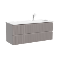 Товар: Тумба подвесная SANCOS Snob R правая 1195х445х500, c двумя ящиками оснащенными доводчиками, Doha Soft, арт.SNR120RSM - фото 5 Тумба подвесная SANCOS Snob R правая 1195х445х500, c двумя ящиками оснащенными доводчиками, Doha Soft, арт.SNR120RSM — фото 5, Тумбы под раковину