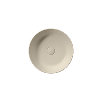 Товар: раковина накладная KUBE X Ø40 бежевый матовый арт-942608 - фото 1 раковина накладная KUBE X Ø40 бежевый матовый арт-942608 — фото 1, Раковины накладные