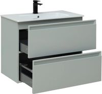 Тумба под раковину Allen Brau Eclipse 80 1.E1002.PWM папирус матовый — фото 2, Тумбы под раковину