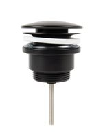 BOND Черный донный клапан универсальный для раковины арт-BV0388 — фото 2, Донные клапаны