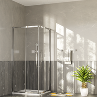 Товар: Ограждение душевое ESBANO ESF-90D1+120D2-C Размер: 90х120х195 ESOG-90D1-120D2-C - фото 1 Ограждение душевое ESBANO ESF-90D1+120D2-C Размер: 90х120х195 ESOG-90D1-120D2-C — фото 1, Прямоугольные душевые уголки