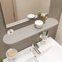 Полка IDDIS Sena матовое стекло сплав металлов арт-SENSSG0i44 — фото 1, Полки для ванной и душа