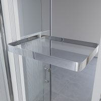 Товар: Душевая кабина Niagara Ultra NG-701-01 (90х90х220) низкий поддон(16см),стекло прозрачное с рисунком,4 места 7010164 - фото 6 Душевая кабина Niagara Ultra NG-701-01 (90х90х220) низкий поддон(16см),стекло прозрачное с рисунком,4 места 7010164 — фото 6, Душевые кабины