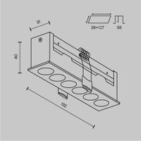 Встраиваемый светильник Technical DL065-12W3-6K-W — фото 8, Точечные светильники