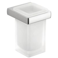 Стакан COLOMBO DESIGN LULU B6202 настенный цвет хром — фото 1, Стаканы для зубных щеток