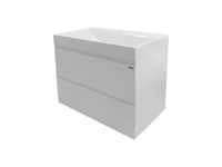 Комплект мебели Quadro 850х500 подвесной 2 ящика (ШхГхВ) 848х496х607 ФР-00017331 — фото 2, Комплекты мебели для ванной