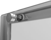 Душевая дверь Aquanet Pleasure Evo 120 профиль хром, прозрачное стекло арт-AE65-N120-CT — фото 5, Раздвижные душевые двери