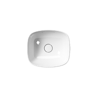 Товар: раковина накладная NUBES 40x35 без перелива белый арт-978511 - фото 1 раковина накладная NUBES 40x35 без перелива белый арт-978511 — фото 1, Раковины накладные