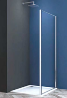 Перегородка стационарная арт-CL90 — фото 2, Душевые перегородки