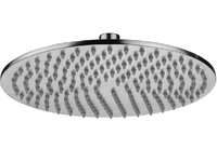 Верхний душ, Cisal, Xion, ширина, мм-300, глубина, мм-300, высота, мм-29, форма-круглая, цвет-нержавеющая сталь арт-DS016420D1 — фото 1, Верхние души